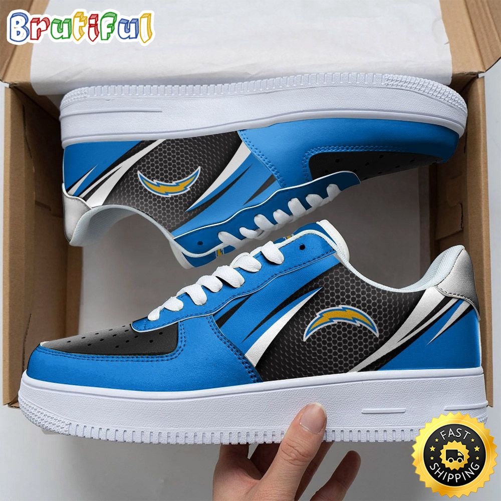 NFL Los Angeles Chargers Air Force 1 Shoes Sleek AF1 Fashion